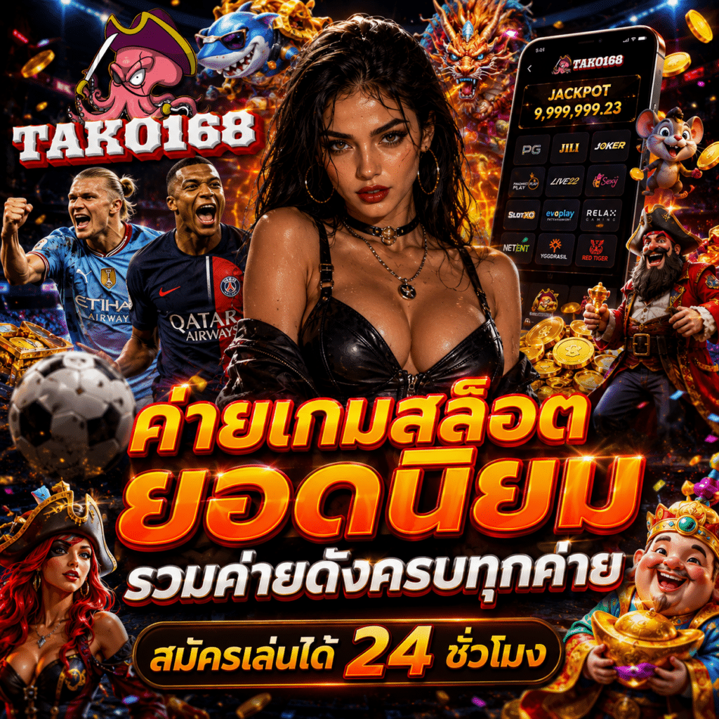 ค่ายเกมสล็อต tako168